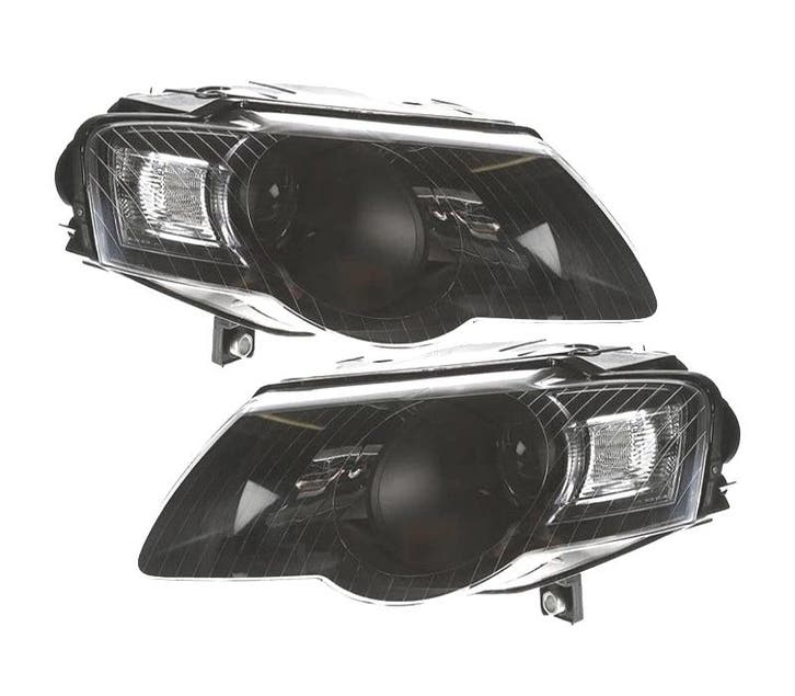 PHARES POUR VOLKSWAGEN VW PASSAT 05-10 FOND NOIR, Auto-onderdelen, Verlichting, Verzenden