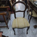Stoel - Hout, Textiel