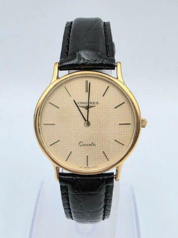 Longines - Longines Vintage Quartz – Gold Dial - Sans prix