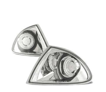 CLIGNOTANTS AVANT POUR BMW E46 98-01 CHROMÉ, Verzenden