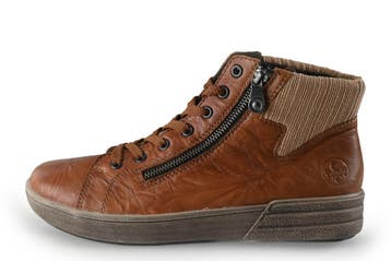 Rieker Snowboots in maat 41 Cognac, Kleding | Dames, Schoenen, Overige kleuren, Verzenden, Snowboots, Zo goed als nieuw