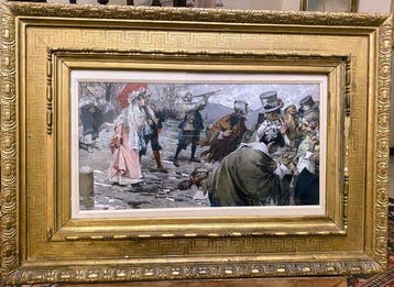 Riccardo Pellegrini (1863-1934) - Corteo