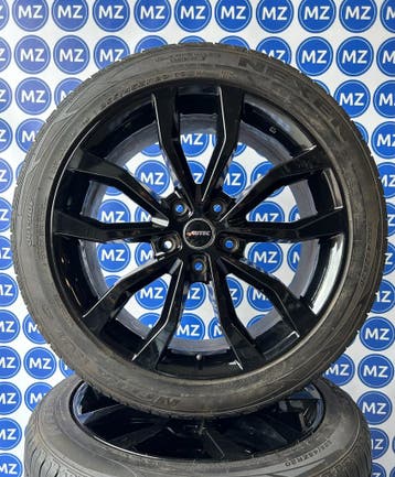 Volkswagen Touareg Audi Q7 20 inch zomerbanden + Velgen, Auto-onderdelen, Gebruikt, 255 mm, Verzenden, Banden en Velgen