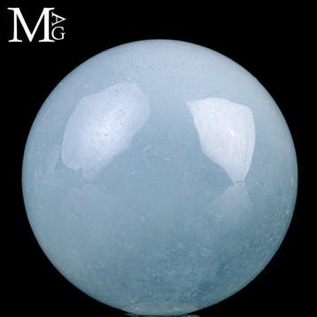 Beryl Crystal Sphere – Aquamarijn - Sferen van, Verzamelen