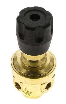 Drukregelaar G1/4 490l/min 0.5-8.0bar/7-116psi Messing CO2, Verzenden, Nieuw