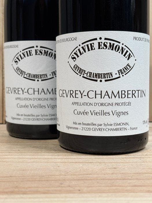 2021 Sylvie Esmonin - Cuvée Vieilles Vignes - Gevrey, Verzamelen, Wijnen