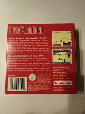 Nintendo - Gameboy Classic - Super Mario Land - Game Boy