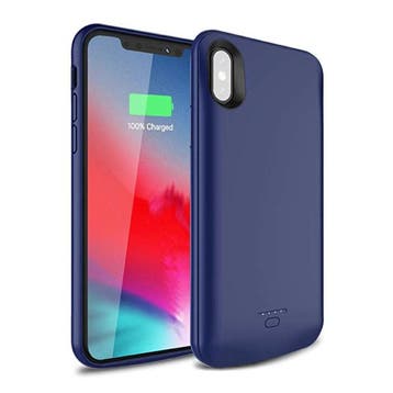 iPhone XS Max 5000mAh Slim Powercase Powerbank Oplader, Verzenden