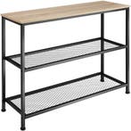 tectake Consoletafel Bristol 100x30x81cm - Industrieel licht, Verzenden, Nieuw