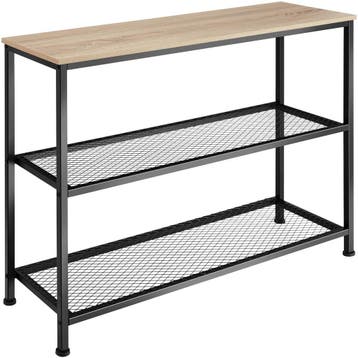 tectake Consoletafel Bristol 100x30x81cm - Industrieel licht, Verzenden, Nieuw