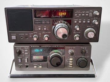 Yaesu, Kenwood - FRG-7700 - R-1000 CB Radio