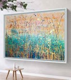 Irena Lenartowicz - Composition with Gold - XXL