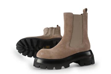 Jeffrey Campbell Enkellaarzen in maat 39 Beige, Verzenden, Lage of Enkellaarzen