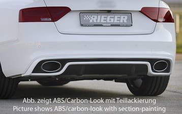 RS5 Look Diffuser voor Audi A5 8T Coupe / Cabrio S line / S5, Ophalen of Verzenden