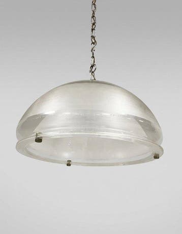 Plafondlamp - Staal - Italiaans Ruimtevaarttijdperk Licht