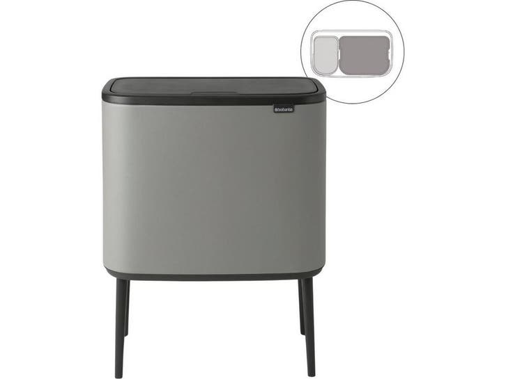 Brabantia Bo Touch Bin - Prullenbak - 11 + 23 liter -, Maison & Meubles, Accessoires pour la Maison | Poubelles, Envoi