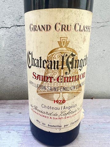 1970 Chateau lAngelus (unknown bottler) - Saint-Émilion, Collections