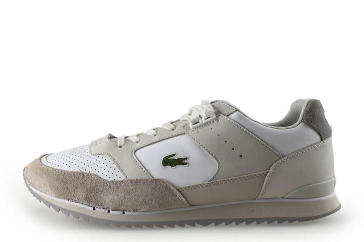 Lacoste Sneakers in maat 46 Beige, Kleding | Heren, Schoenen, Overige kleuren, Gedragen, Sneakers, Verzenden