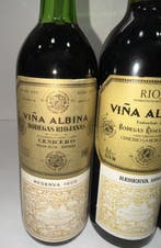 1966, 1996, 2001 Viña Albina & 1994 Murua - Rioja Reserva -, Nieuw