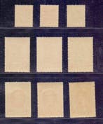 België 1914/1915 - Reeksen Rode Kruis : Mérode en Albert I, Gestempeld