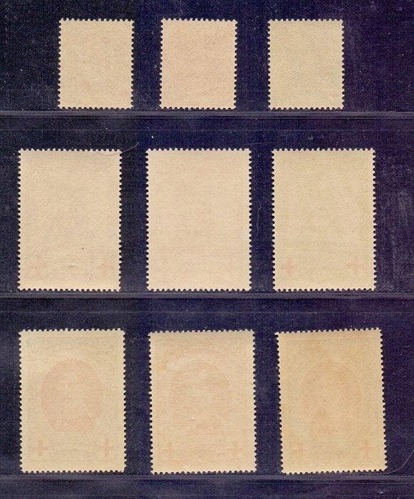 België 1914/1915 - Reeksen Rode Kruis : Mérode en Albert I, Postzegels en Munten, Postzegels | Europa | België