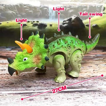 Elektrische Speelgoed Dinosaurus - Triceratops Dino Robot -, Hobby & Loisirs créatifs, Verzenden