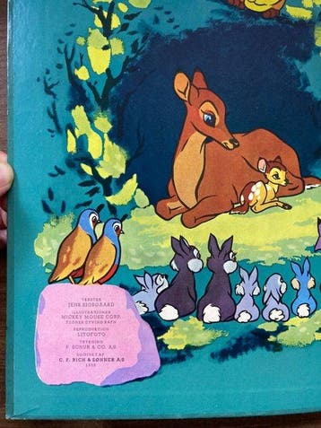 Disney – Lady and the Tramp, Bambi & Dumbo – Danish Trading, Nieuw
