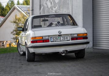 FOX BMW E28 520i zonder kat einddemper - 2x55 type 10, Verzenden
