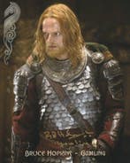 Lord of the Rings - Signed by Bruce Hopkins (Gamling), Verzamelen, Nieuw