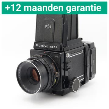 Mamiya RB67 Pro S + Mamiya Sekor C 127mm F/3.8 + 120 film, Verzenden