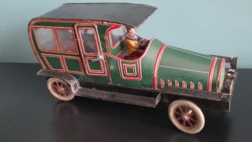 Günthermann - Blikken speelgoed - Rare Limousine - 1900-1910