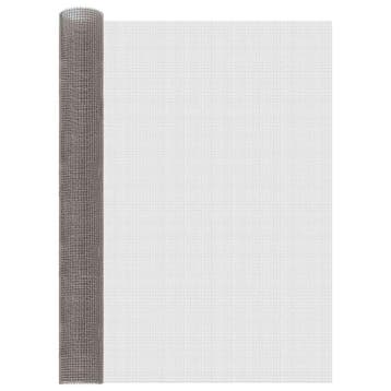 vidaXL Mesh Scherm 100 x 1000 cm 3 Mesh Roestvrij staal 201, Verzenden, Nieuw