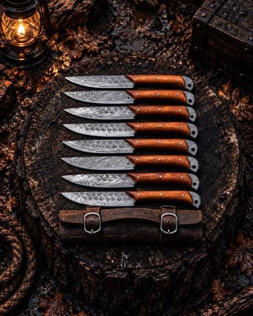 Keukenmes - Kitchen knife set - Staal - Noord Amerika -