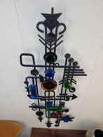 Dantoft - Reliëf, Pfeil - 110 cm - Glas-in-lood, XXL