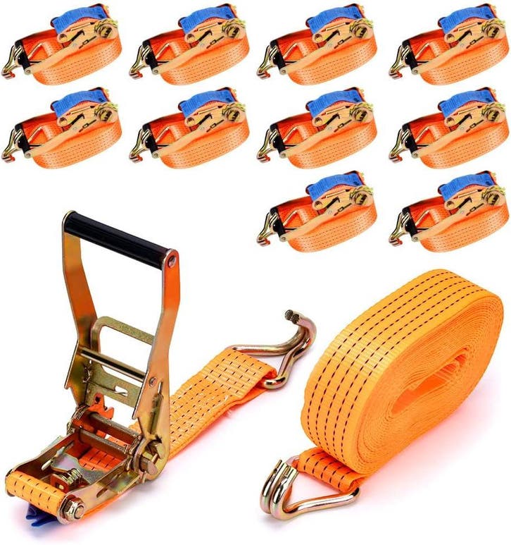 50mm Spanbanden Ratel & Haak | Retour Deal | Nu!, Auto diversen, Aanhangwagen-onderdelen, Nieuw, Verzenden