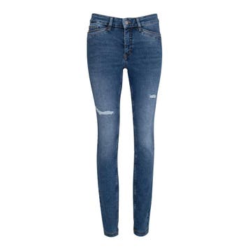 MAC • Dream Skinny auth shape jeans blauw • 34, MAC, Maat 42/44 (L), Nieuw, Verzenden