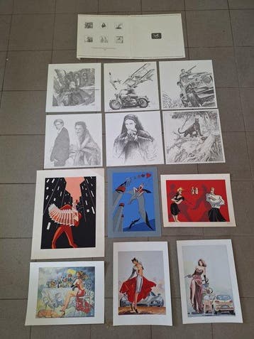 Zarcot , Thibert , Loutte , Denayer , Paul Teng , Garreta ,