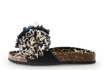 Colors of California Slippers in maat 37 Zwart, Kleding | Dames, Schoenen, Slippers, Verzenden, Zwart, Zo goed als nieuw