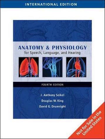 Anatomy & Physiology for Speech, Language, and Hearing,, Verzenden, Gelezen, Douglas King