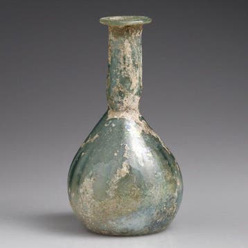 Oud-Romeins, Keizerrijk Glas Unguentarium peervormig