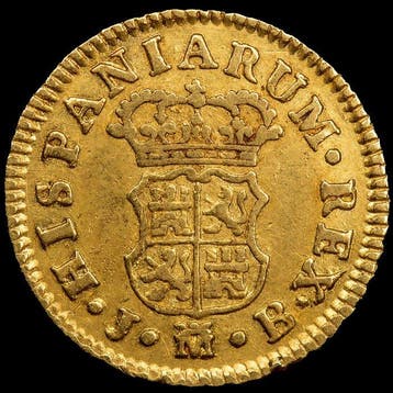 Espagne. Fernand VI. 1/2 Escudo 1756 - Madrid JB