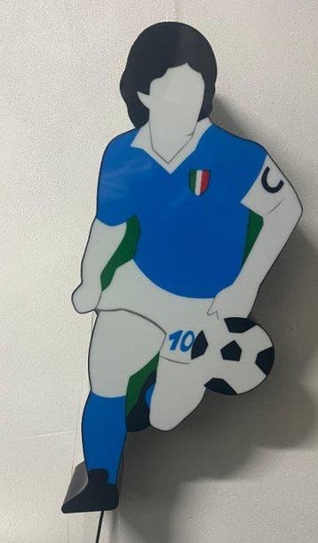 Marco Lodola (1955) - Maradona