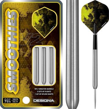 Designa Darts V2 90% - Smooth - Rechte Barrel (Dart Pijlen), Ophalen of Verzenden, Nieuw, Pijlen