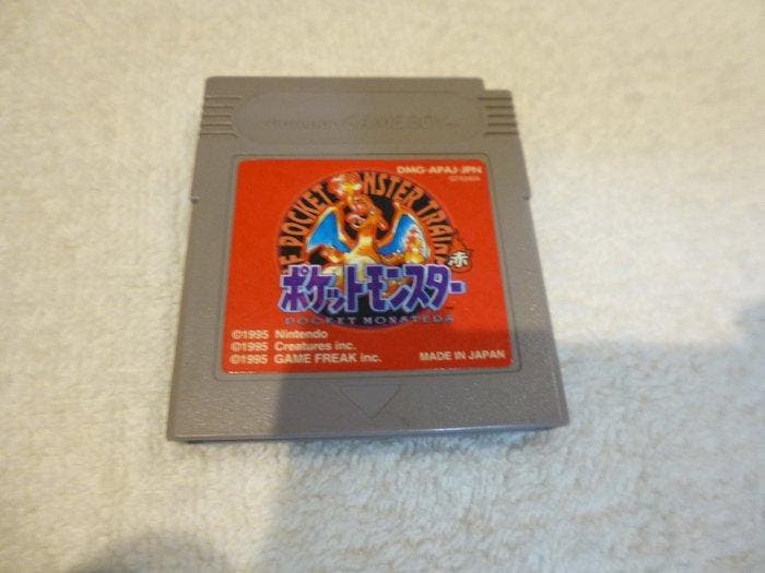 Nintendo - Gameboy Classic - Pocket Monsters Red; Pocket, Games en Spelcomputers, Spelcomputers | Overige Accessoires
