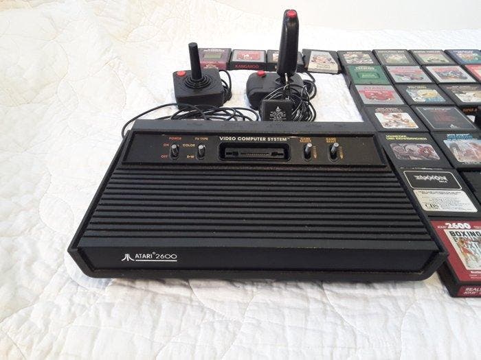Atari - 2600 VCS - Atari 2600 Konsole mit Spielen -, Consoles de jeu & Jeux vidéo, Consoles de jeu | Accessoires Autre