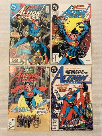 Action Comics (1938) 20 comics in Range # 572 to 622 +, Boeken, Nieuw
