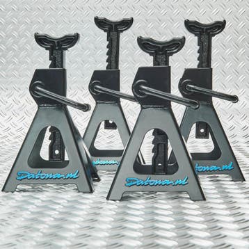 Datona Assteunen autoset 3 ton - 4 stuks - Datona - Zwart, Ophalen of Verzenden