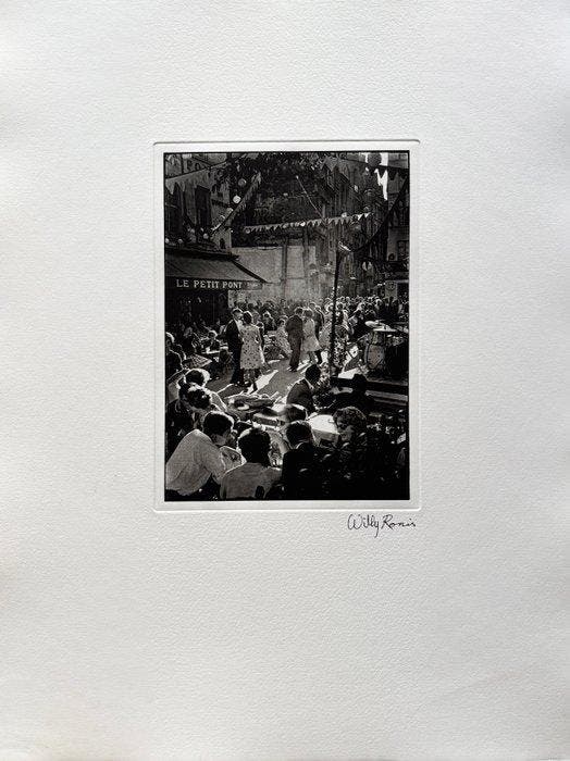 Willy Ronis (1910–2009) - Bal du 14 juillet, Paris, 1961, Antiek en Kunst, Kunst | Designobjecten