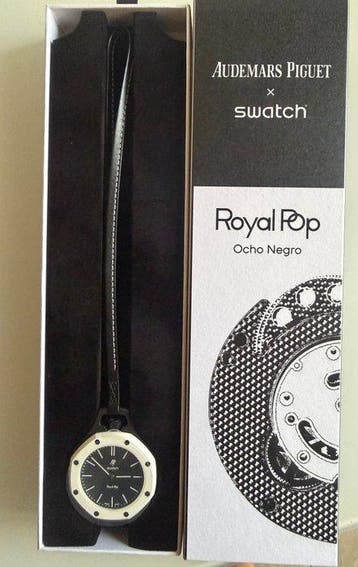 Swatch Royal Pop - Swatch × Audemars Piguet OCHO NEGRO -, Handtassen en Accessoires, Nieuw