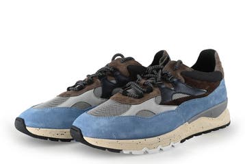 Floris van Bommel Sneakers in maat 46½ Blauw, Kleding | Heren, Schoenen, Floris van Bommel, Zo goed als nieuw, Sneakers, Verzenden